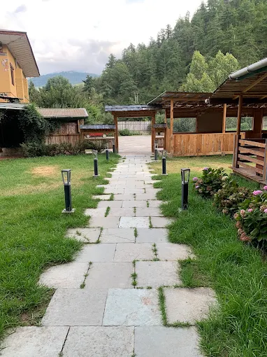 Hotel Valley Thimphu garden pathway
