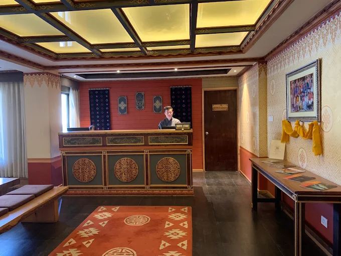 Hotel Valley Thimphu reception