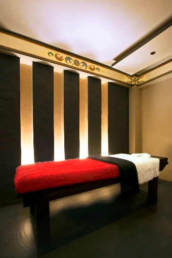 Spa treatment room